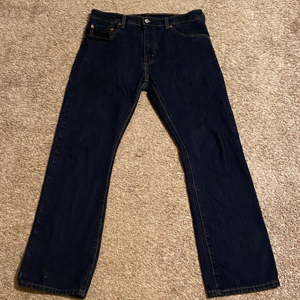 Men's Levi’s 517 Bootcut Dark Wash Jeans